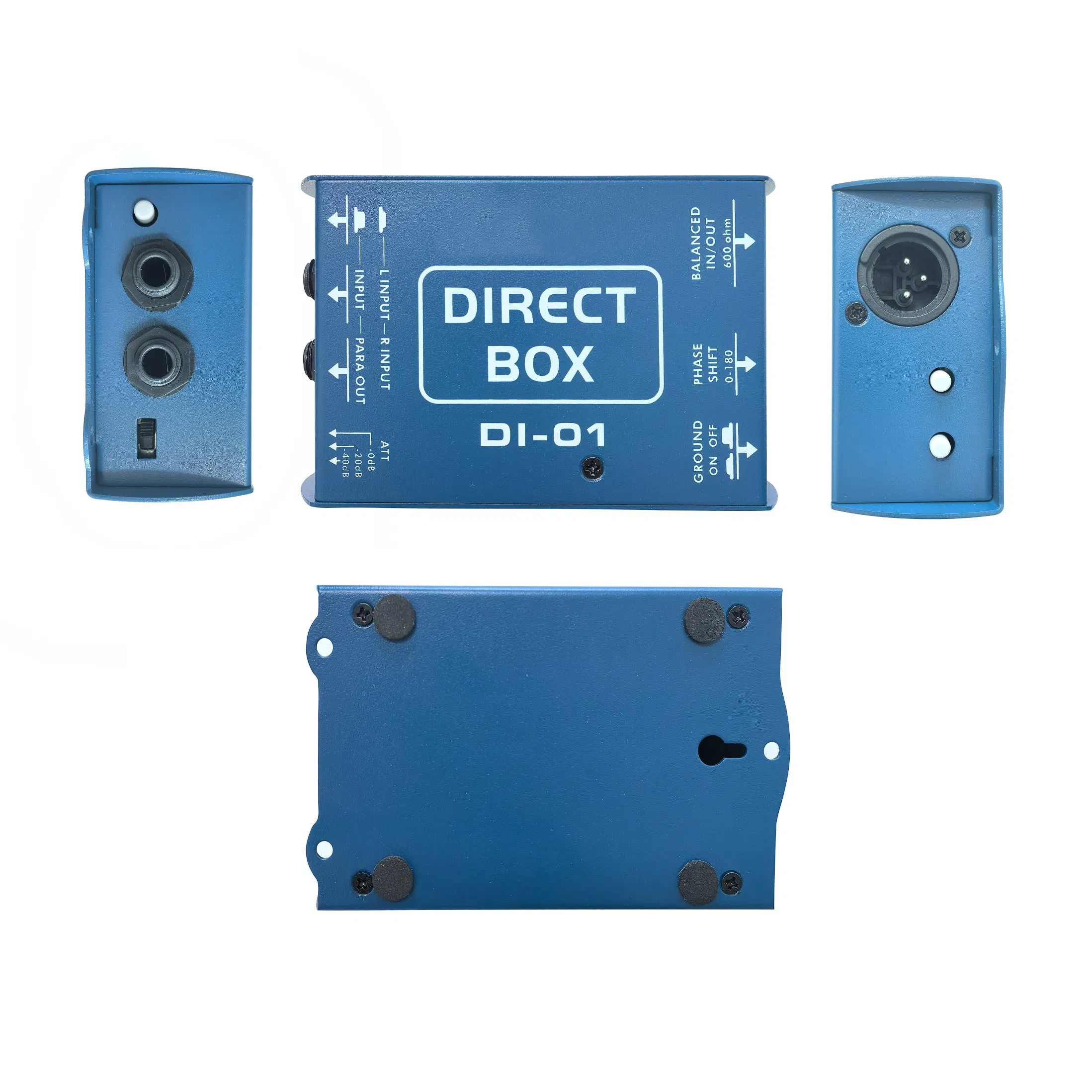 Passive Direct Box Audio Di Box Di-01 for Guitar at Factory Price