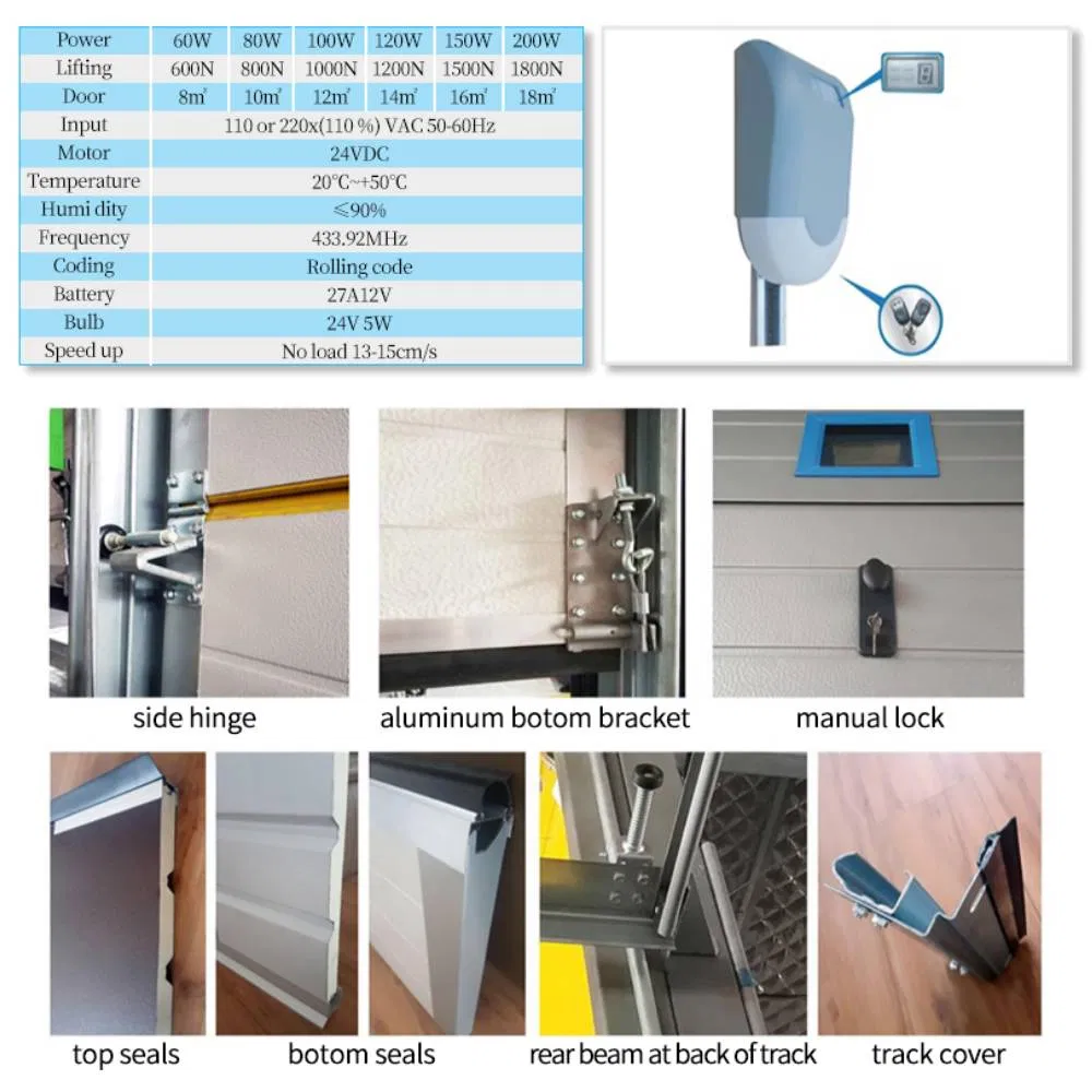 Hot Selling Custom Sliding Garage Doors From The Manufacturer