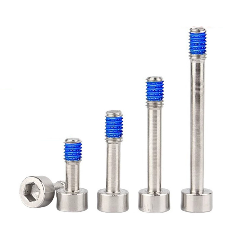 Stainless Steel M2 M3 M4 M5 M6 Hex Socket Cap Head Captive Screw with Thread Locker Patch