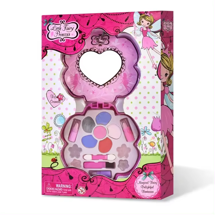 Akiaco Kids Makeup Set for Creative Pretend Play Fun