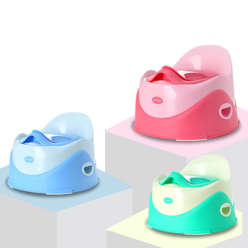 Detachable 2 in 1 Bright Color Eco-Friendly PP Baby Portable Toilet