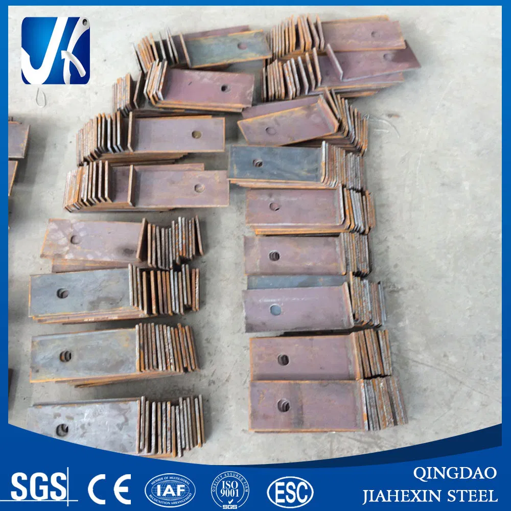 Steel Angle Bracket with Drill Holes