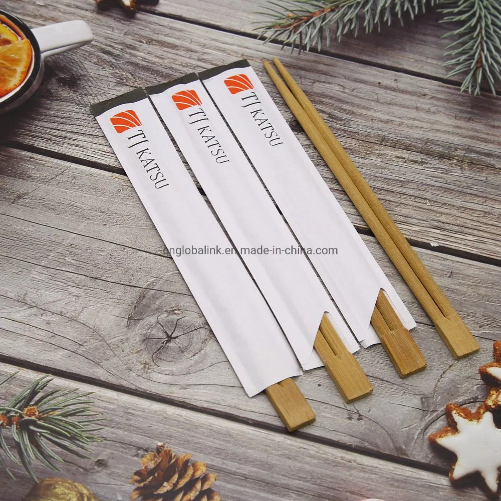 Natural Customized Logo Bamboo Disposable Bamboo Chopsticks