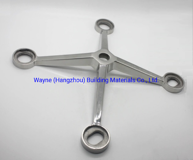 250mm Stainless Steel Glass Spider with 4 Arms; Glass Fitting Hardware, Point-Fixed Curtain Wall Hardware with High Quality and Best Price