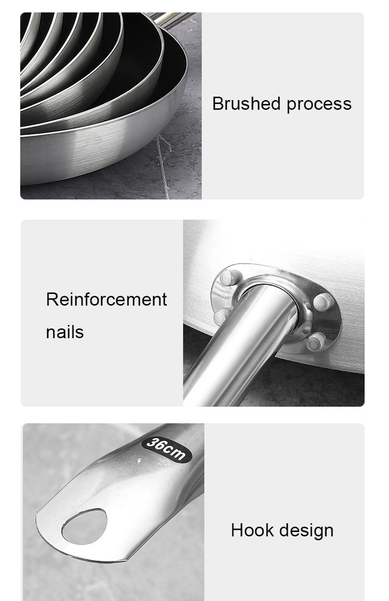 Сковорода сотовое дно антипригарная, нержавеющая сталь