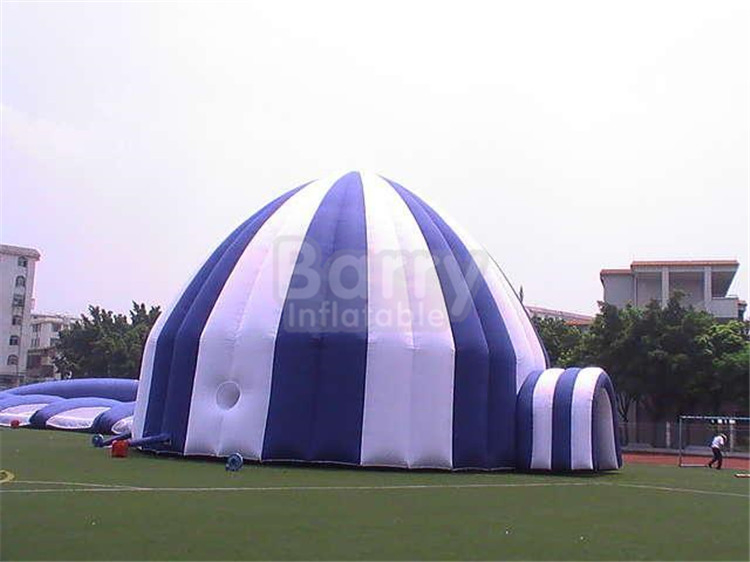 Commercial Inflatable Camping Tent LED Light Outdoor Inflatable Tent White Inflatable Dome Tent