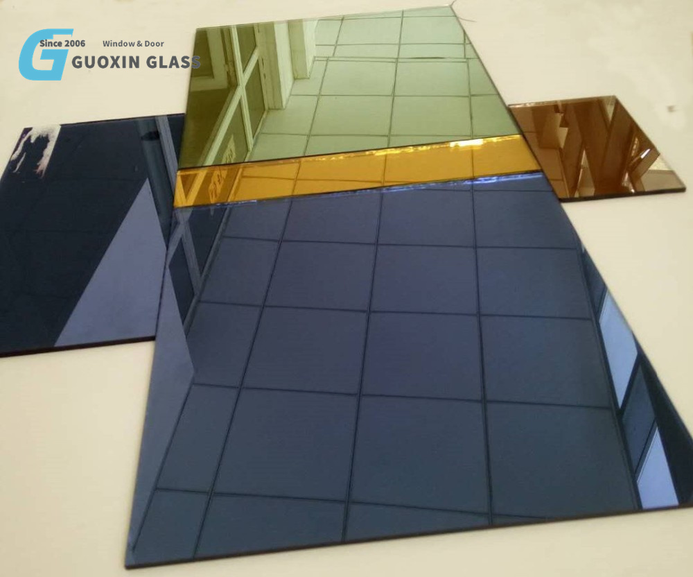 Heat Insulation Coating Reflective Low E Tempered Glass Window Glass Price