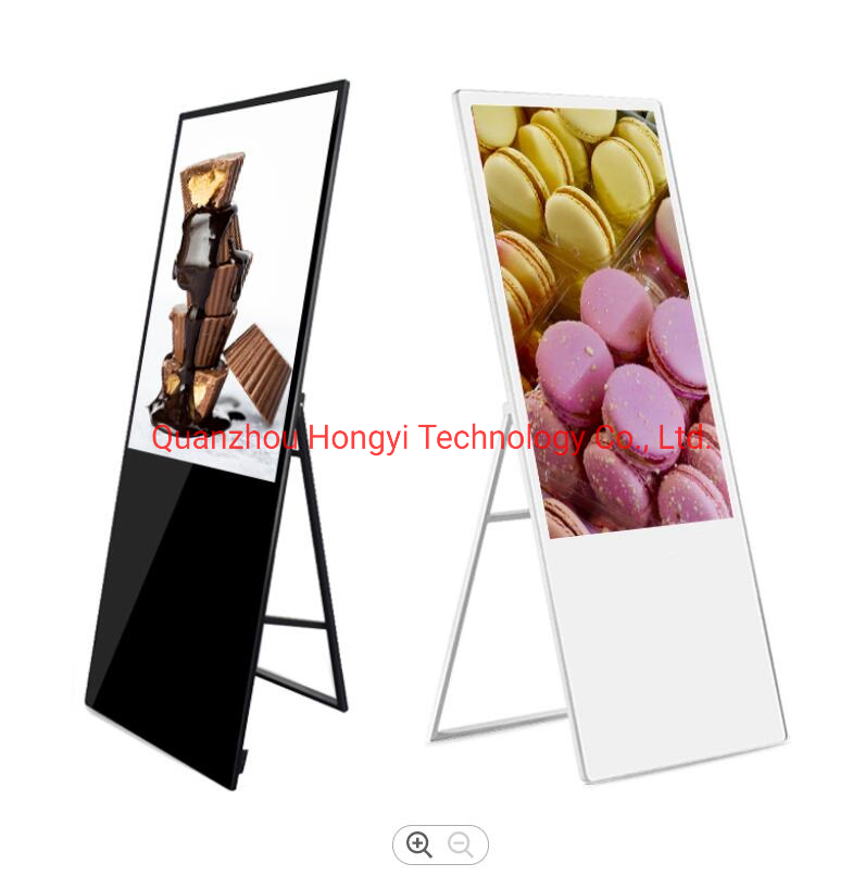 43inch Indoor Use Android No Touch LCD Standing Display Digital Signage LCD TV Floor Stand
