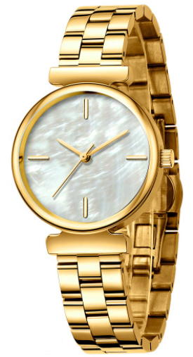 The Newest Erotic Vintage Clasp Metal Gift with Girl Wristwatches