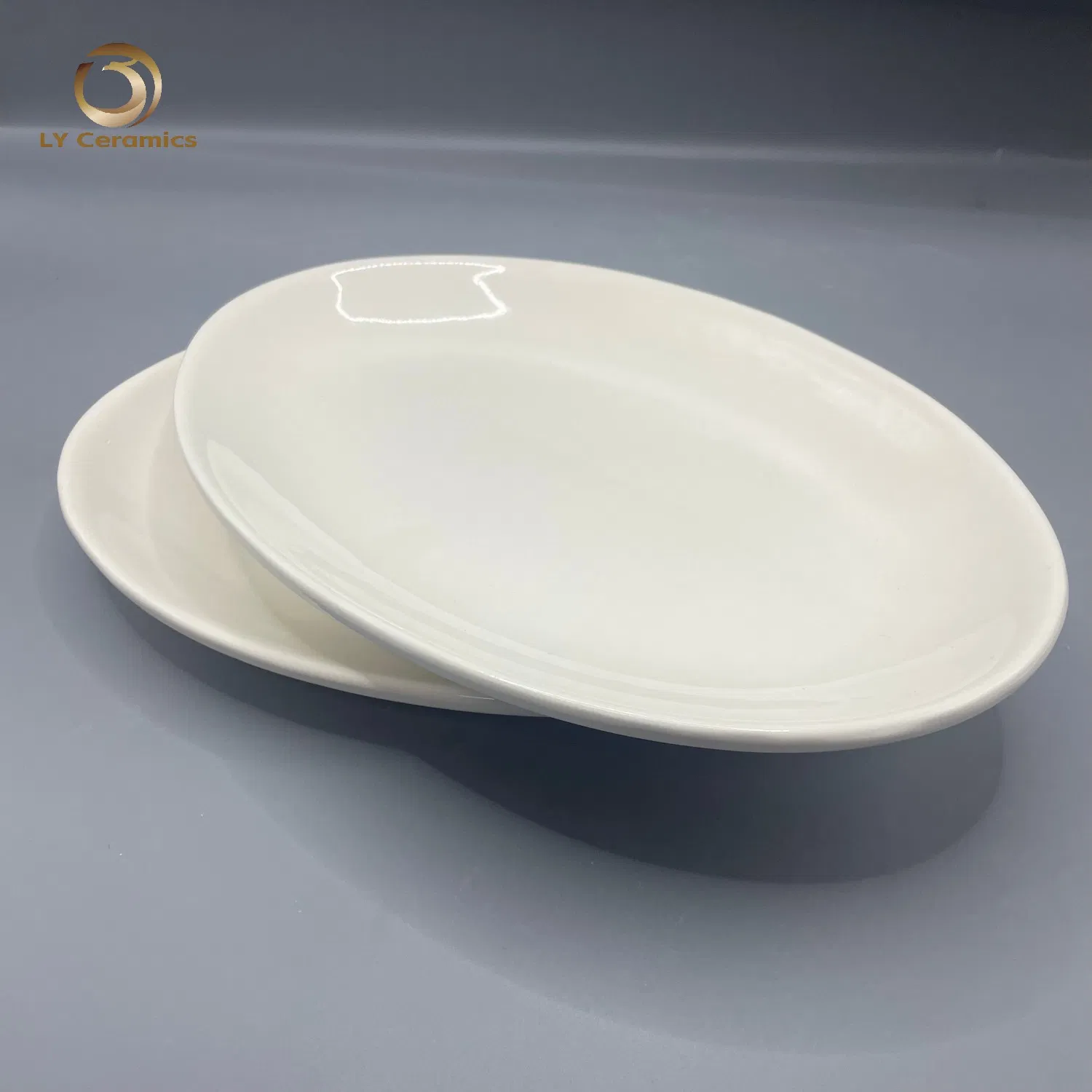12"Coup Oval Plate Soup White High Quality Hotelware Porcelainware Ceramic Kitchenware Tableware