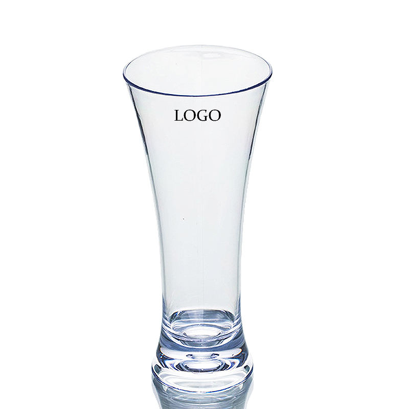 High Quality Juice Drinking Glass Trumpet Shaped Verre En Plastique Bar Glass Cups Plastic Verre a Boire