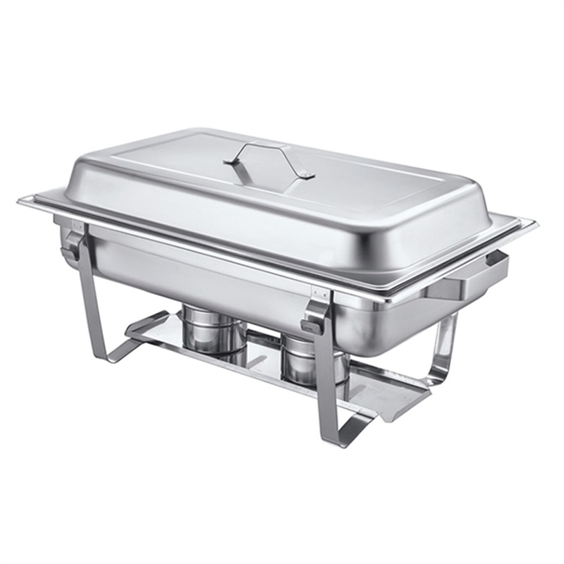 Hotel Kitchen Economy Chafing Dish Stainless Steel Buffet Food Warmers