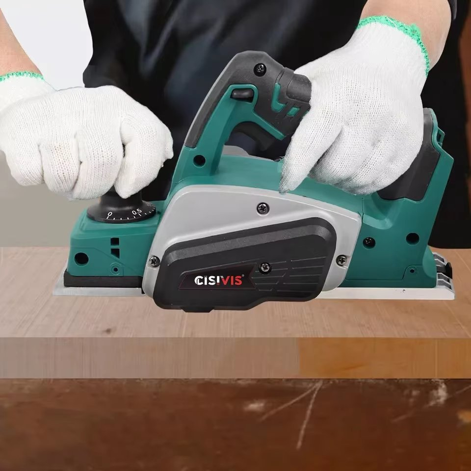 Аккумуляторный электрорубанок Cisivis 18V, 82мм