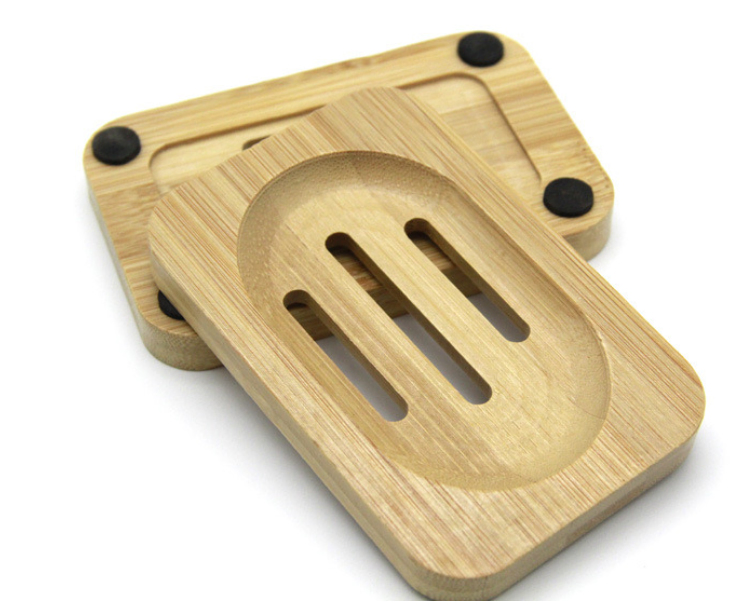 Мыльница из бамбука с элегантным дизайном