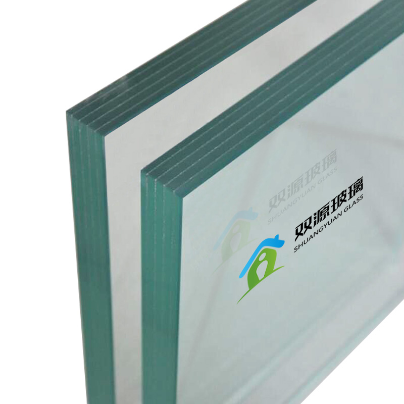 Custom 6.38mm 8.76mm Vidrio Laminado Clear Tinted PVB Float Glass /Tempered Laminated Glass for Building Window Railing