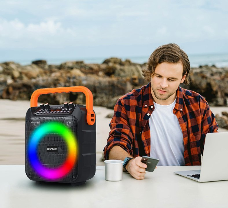 Karaoke Machine with 2 Wireless Microphones