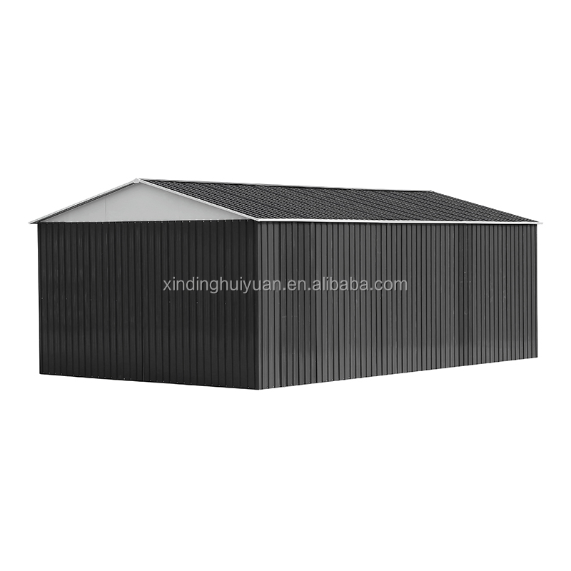 12FT*20FT Metal Garage Bicycle Parking Shed Large Garage Storage Room Prefabricated Car Shed