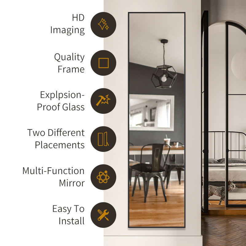 Full-Length Standing Mirrors Customize Size Logo