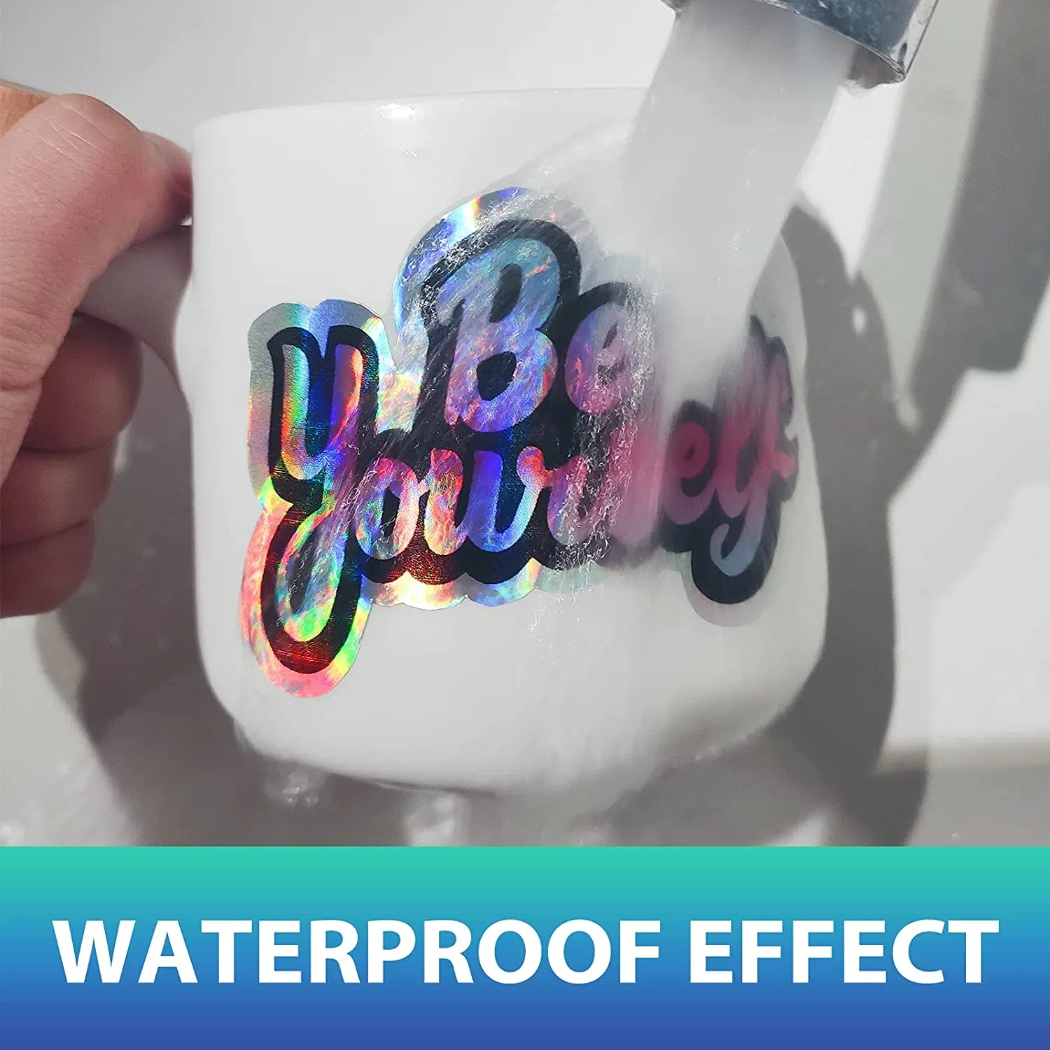 Rightint Vinyl Carton A4, OEM Shanghai Thermal Label Holographic Sticker