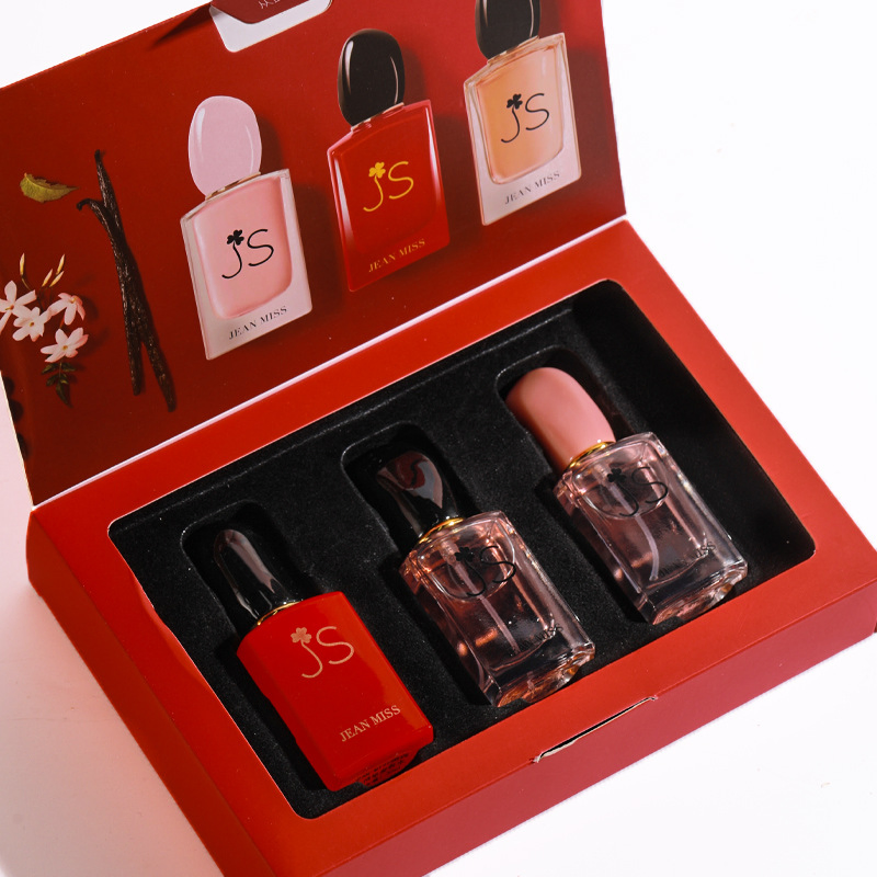 Small Town Yixiang Men's Cologne Set Lasting Fragrance Cross-Border Trade Explosions Ladies Perfume Gift Box Wholesale