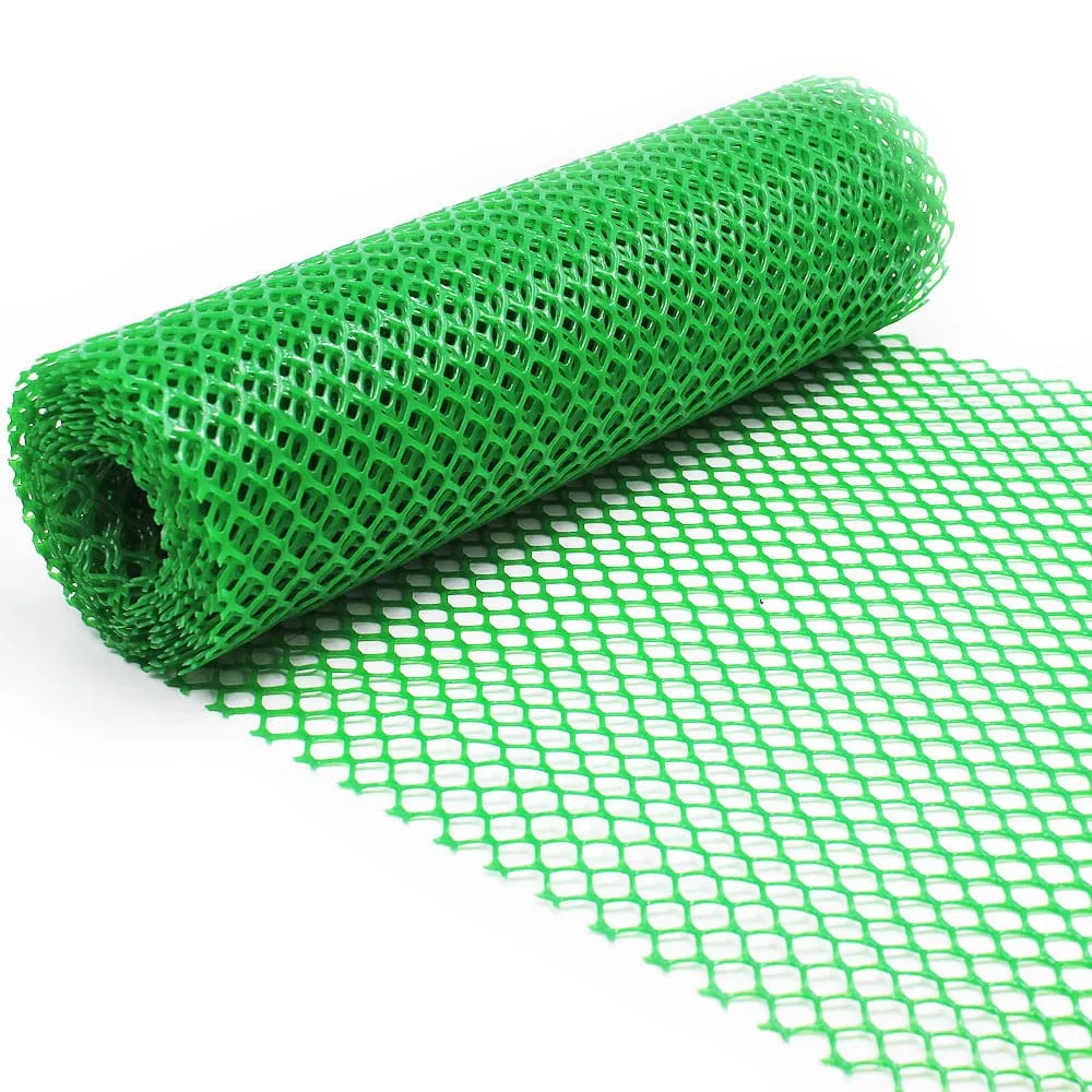 High Quality Poly Plastic Wire Mesh Grid Flat Fence Net Geogrid Mesh for Chicken