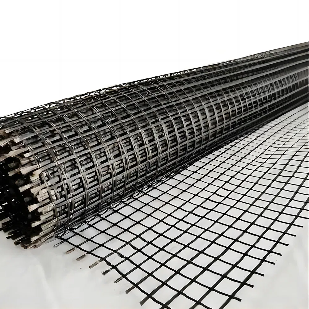 High Tensile Strength Basalt Fiber Geogrid
