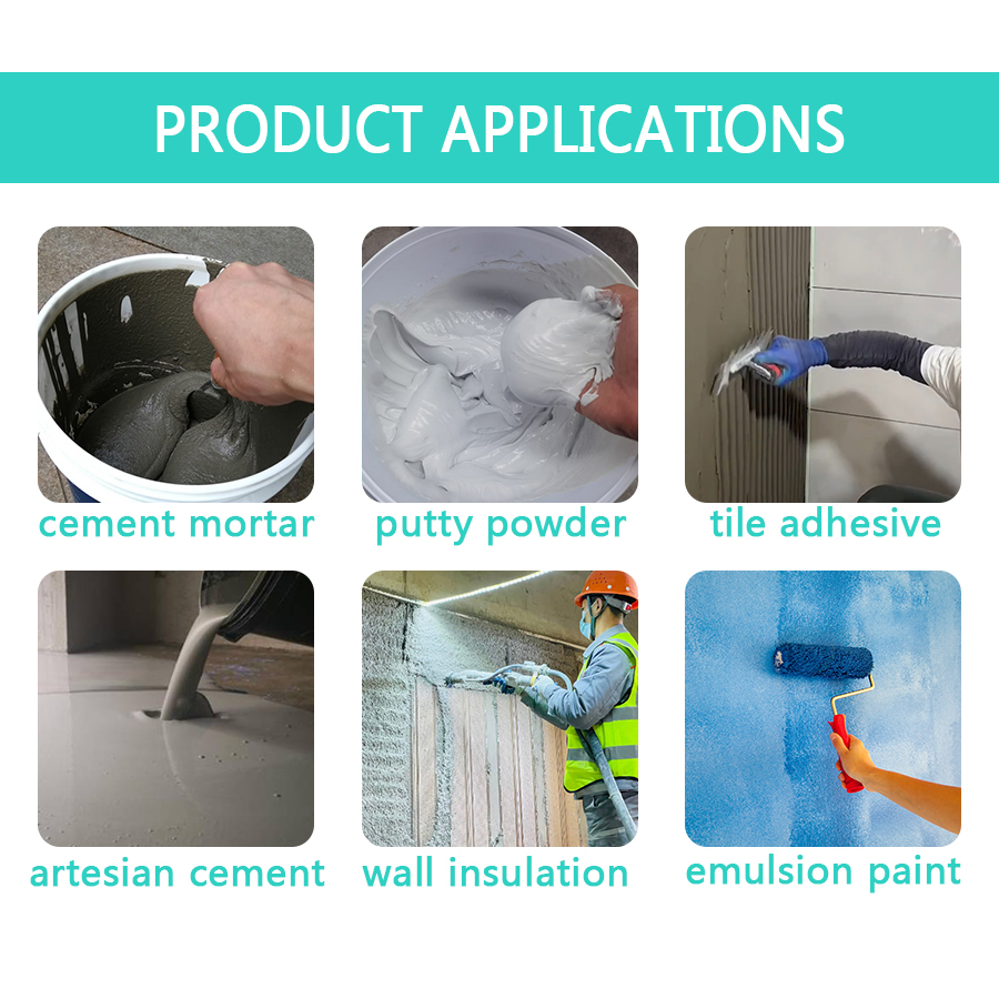 China Factory Redispersible Polymer Powder Rdp Vae for Tile Adhesive Low Price