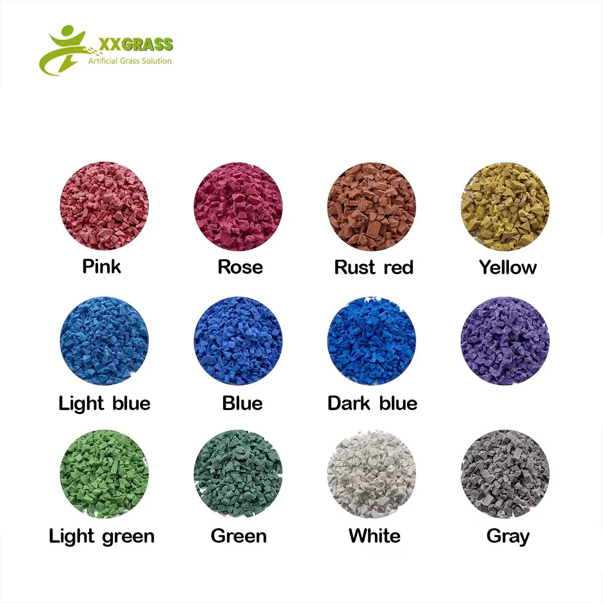 UV Stable EPDM Rubber Granules for Playground Flooring