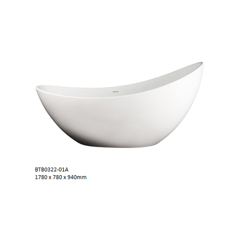2022 Eco-Friendly Materials New Design Free Standing Bathtub SMC Bathtub