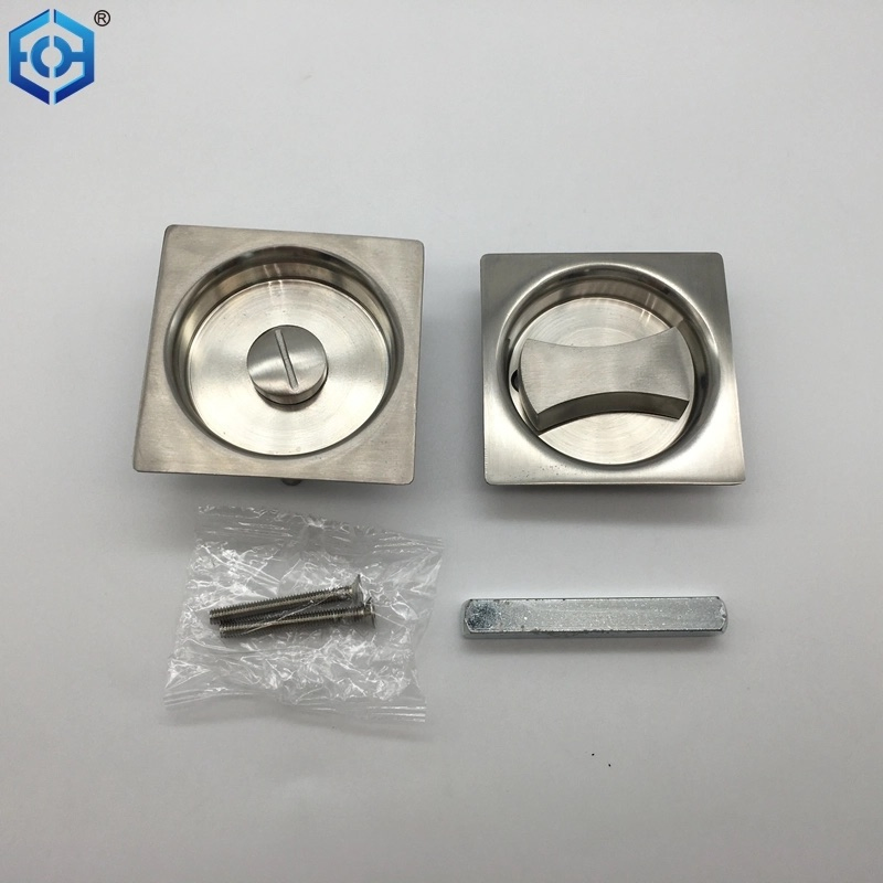 Hidden Door Handles Pocket Door Locks with Keys Sliding Door Hardware