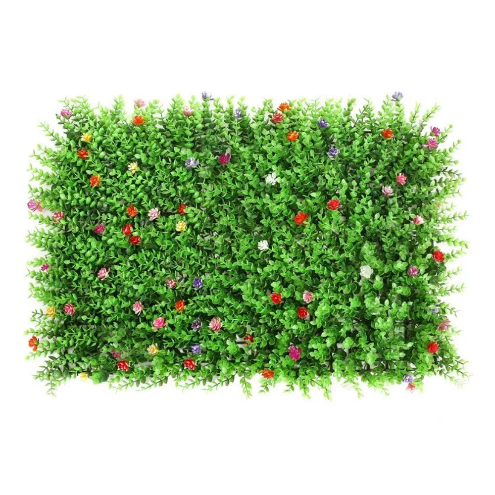 Decorative Artificial Hedge Fence Landscape Artificial Vertical Green Wall Plants Wyz19688