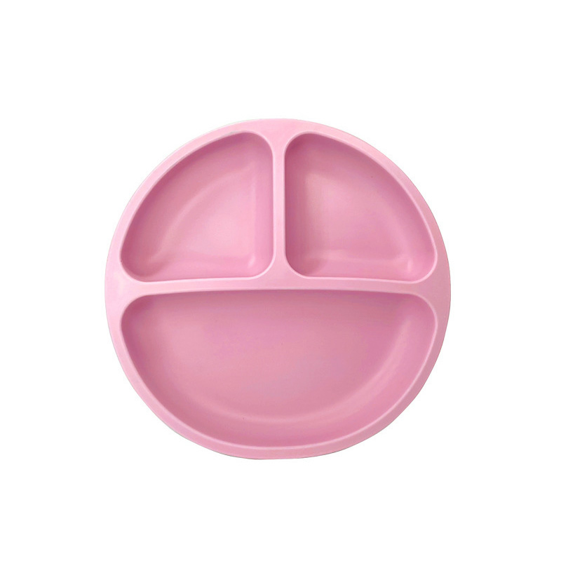 Dishwasher Safe Baby Plates Sets Silicone Feeding Plates for Sale