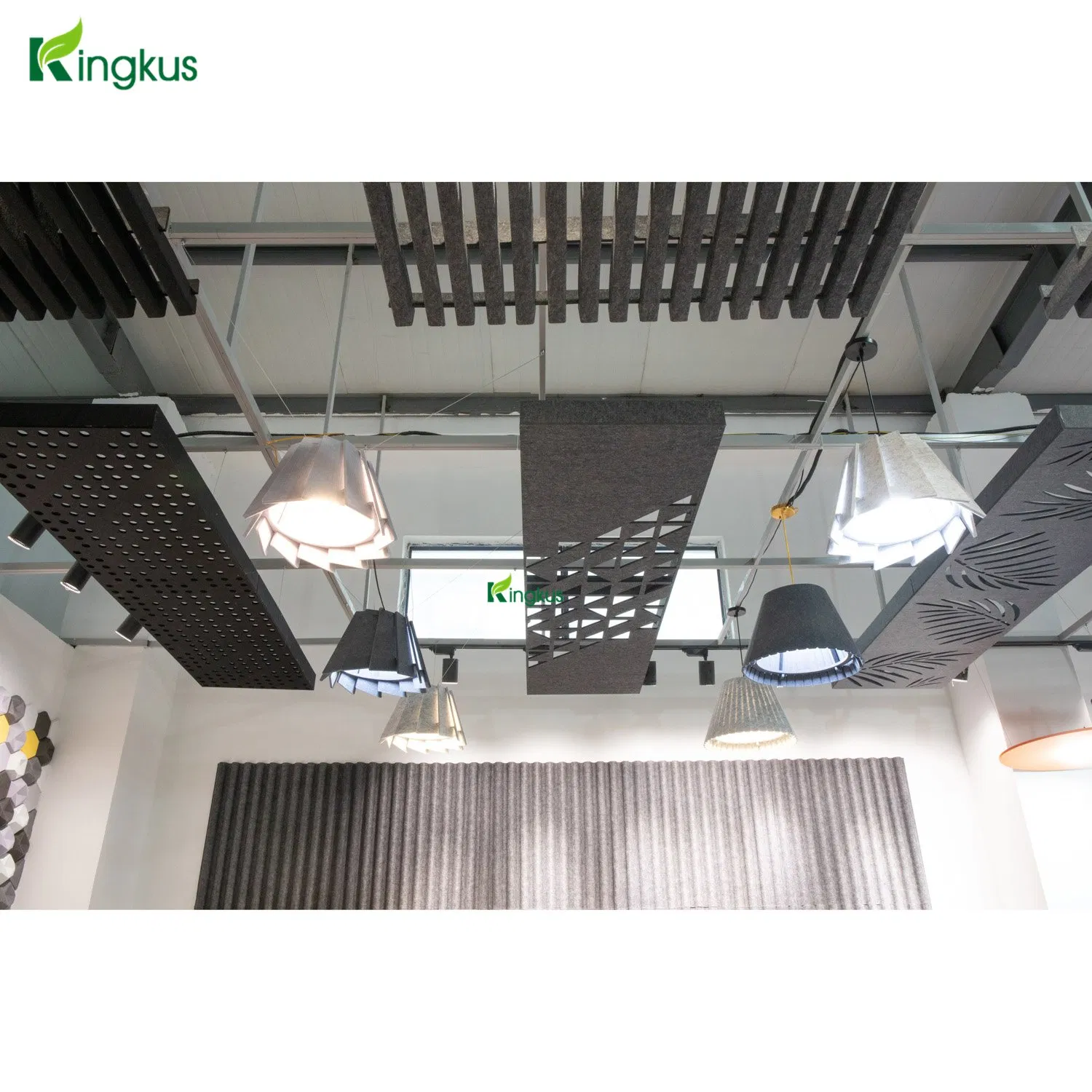 Polyester Fiber Panel Lamp Tile