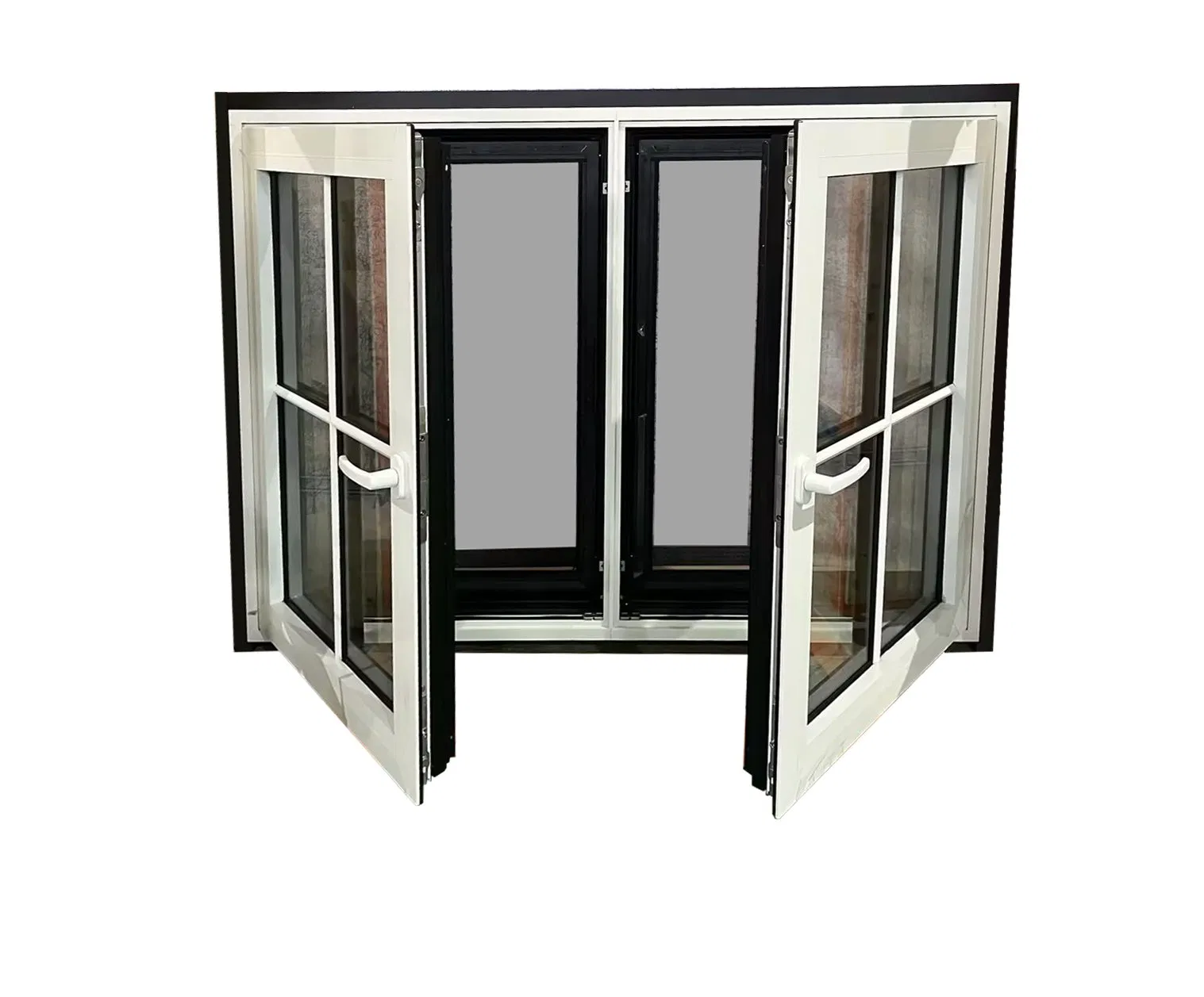 Penjoy Super Heat Insulation Tilt Turn Window Triple Pane Windows French Style