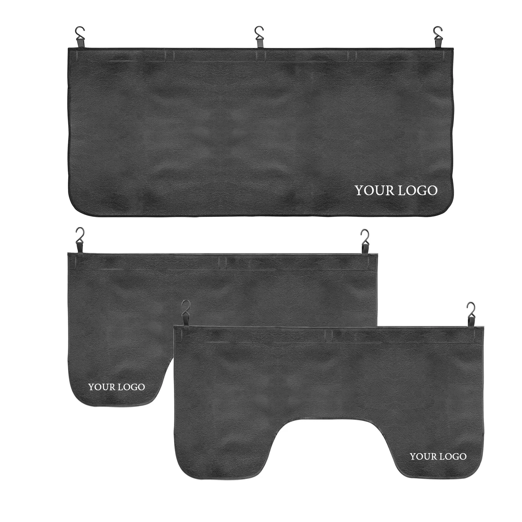 3-Piece Mechanic's Car Fender Covers with Durable Hooks