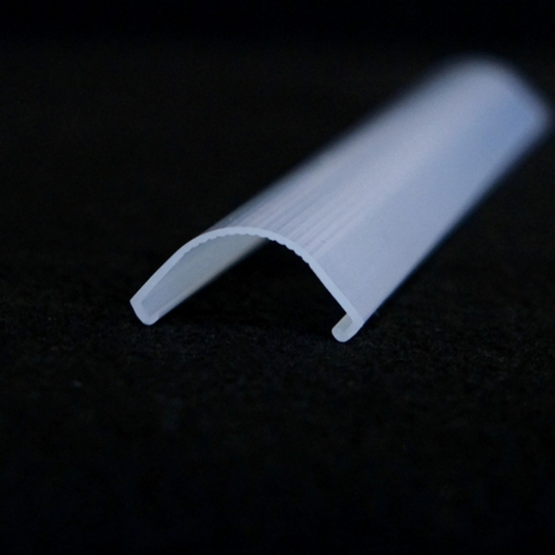 Plastic Clear Tube Cover for LED Strip Diffuser Electric Lamp Cover LED Light PC Cover