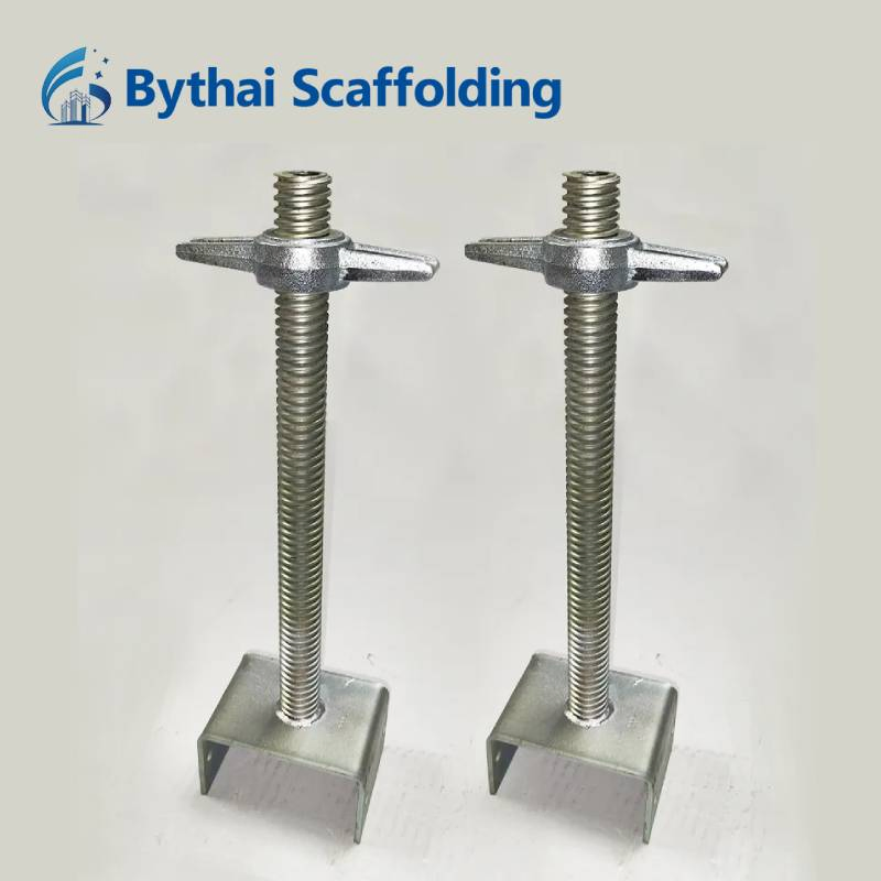 Adjustable Galvanized Steel Hollow Solid Screw U Head Jack Scaffolding