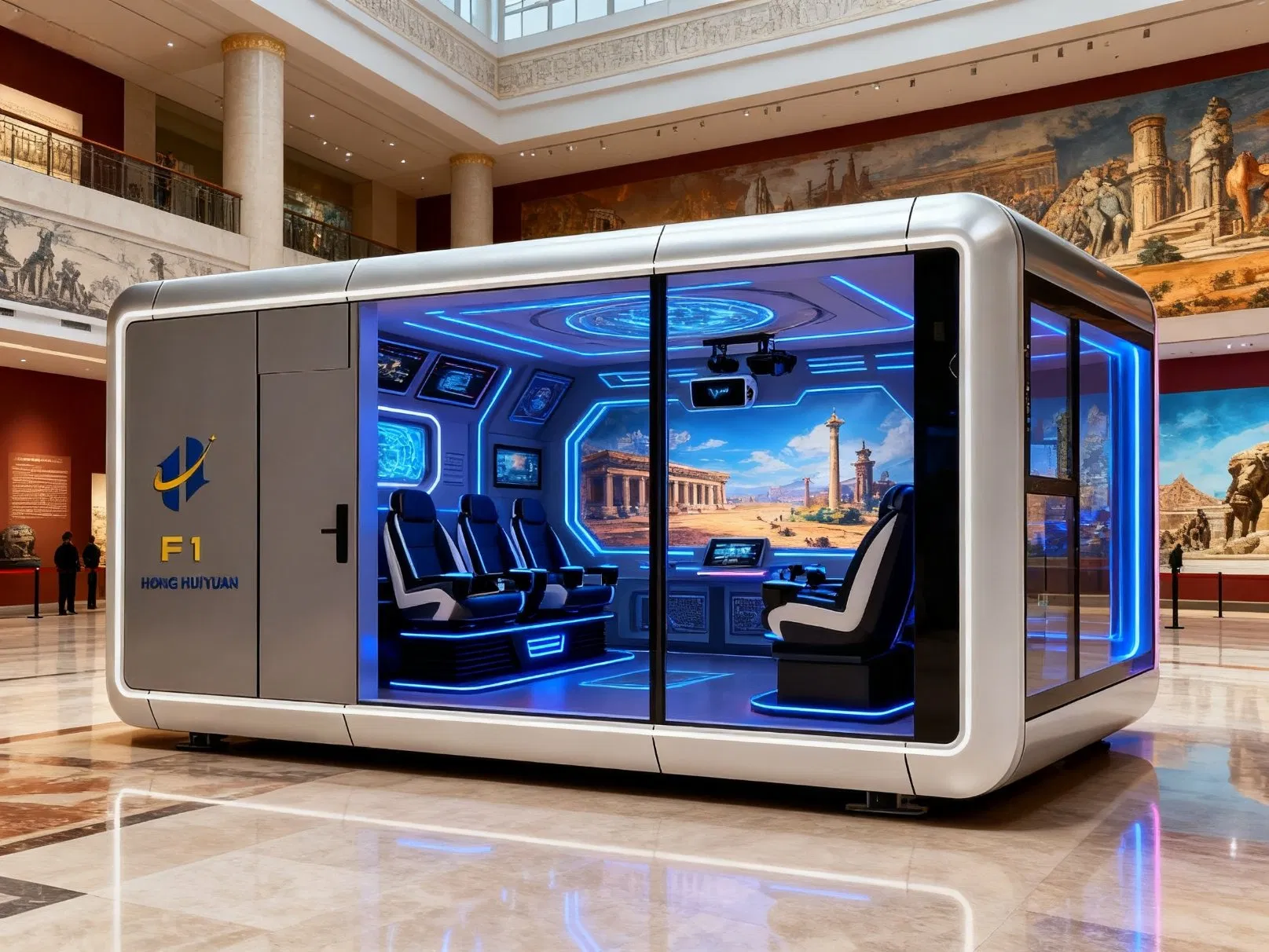 Smart Prefabricated Capsule House with Solar Power for off-Grid Living Patented Design