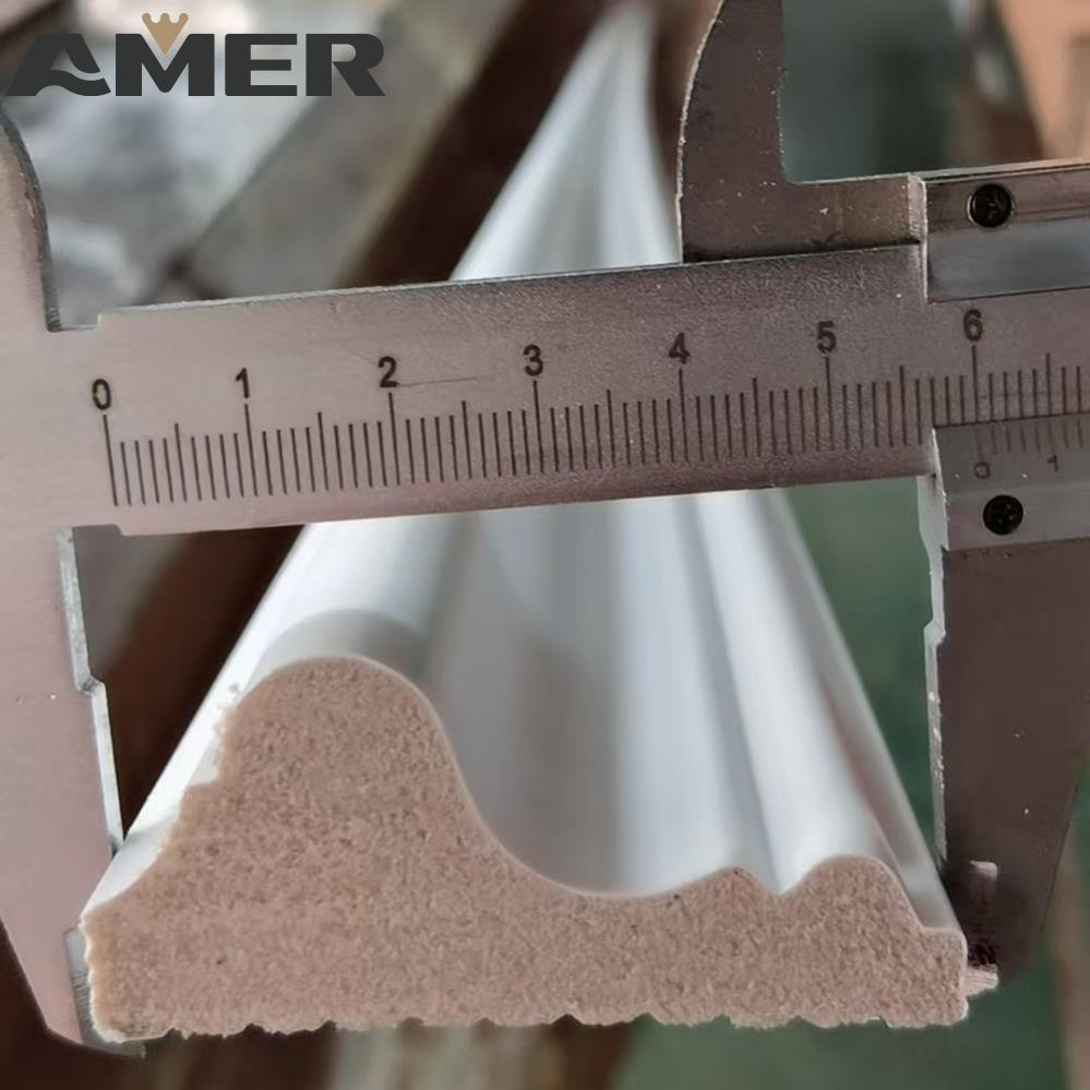 High Quality PS Foam Skirting Board Line Easy Install Floor Wall Baseboard Molding for Sale