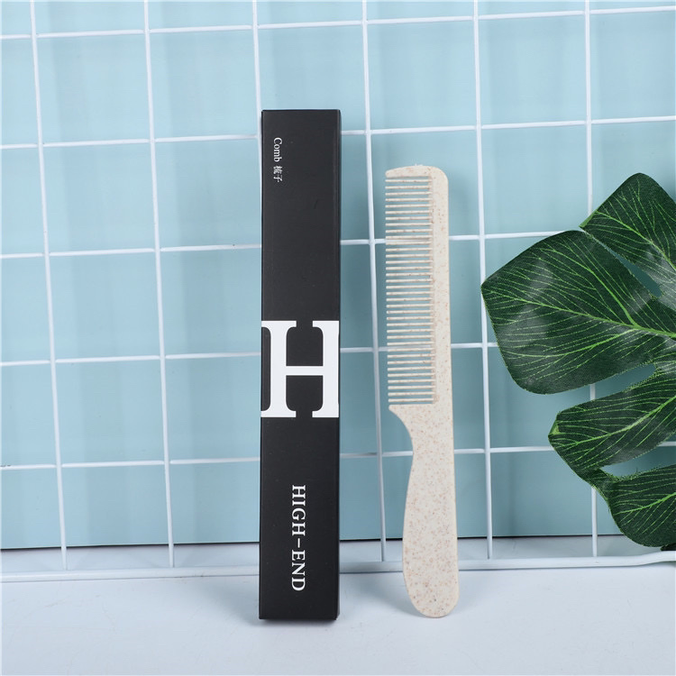 Hotel Disposable Comb Double Tooth Comb Plastic Travel Comb Hotel Supply