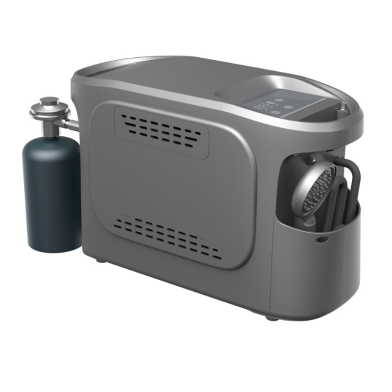 Portable Gas Water Heater with Built-in Battery and Pump for Propane Butane Natural Gas