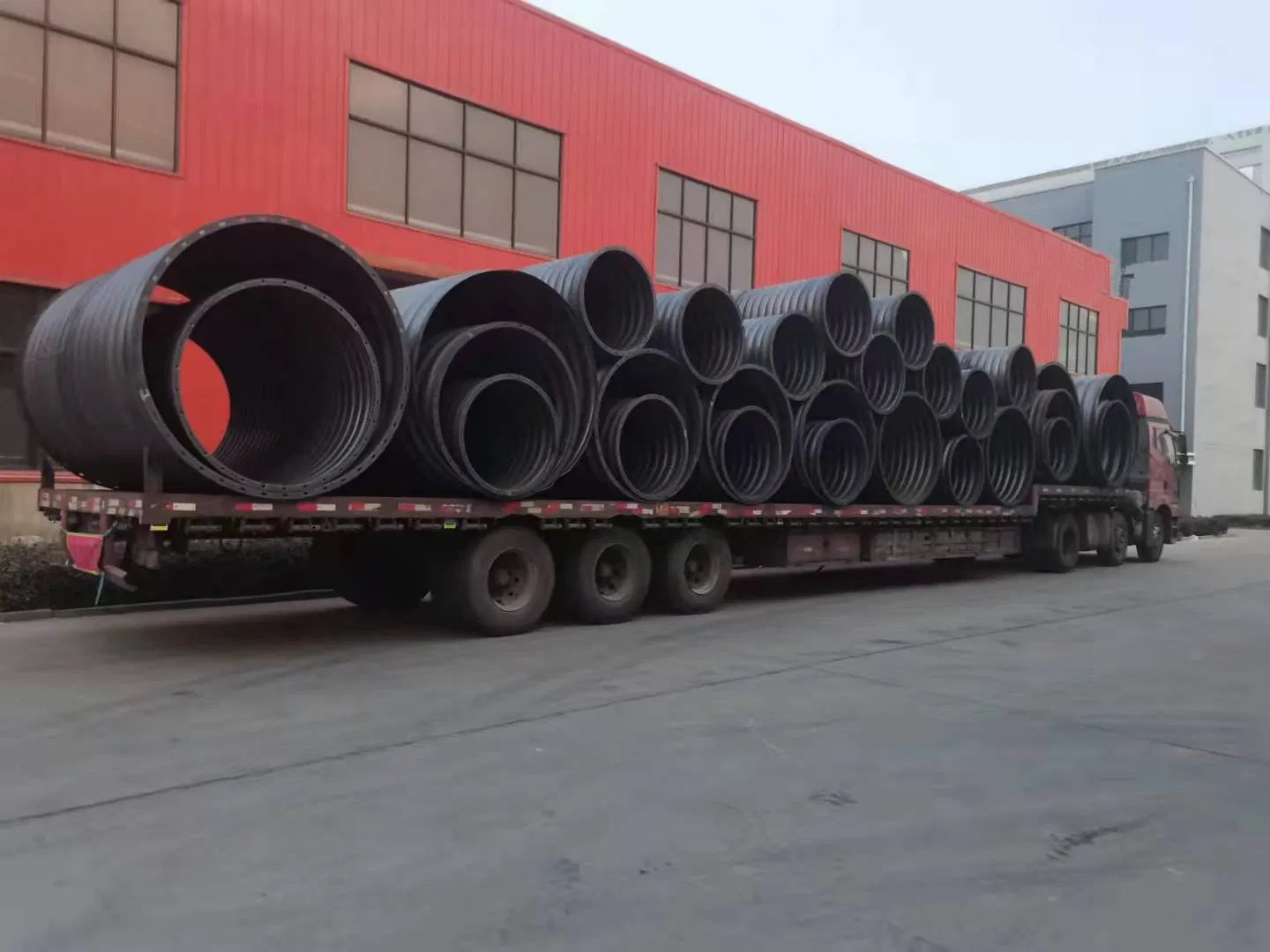 Building Material Galvanized Q235 Corrugated Pipes Tunnel Steel Culvert Pipe Manufacturer