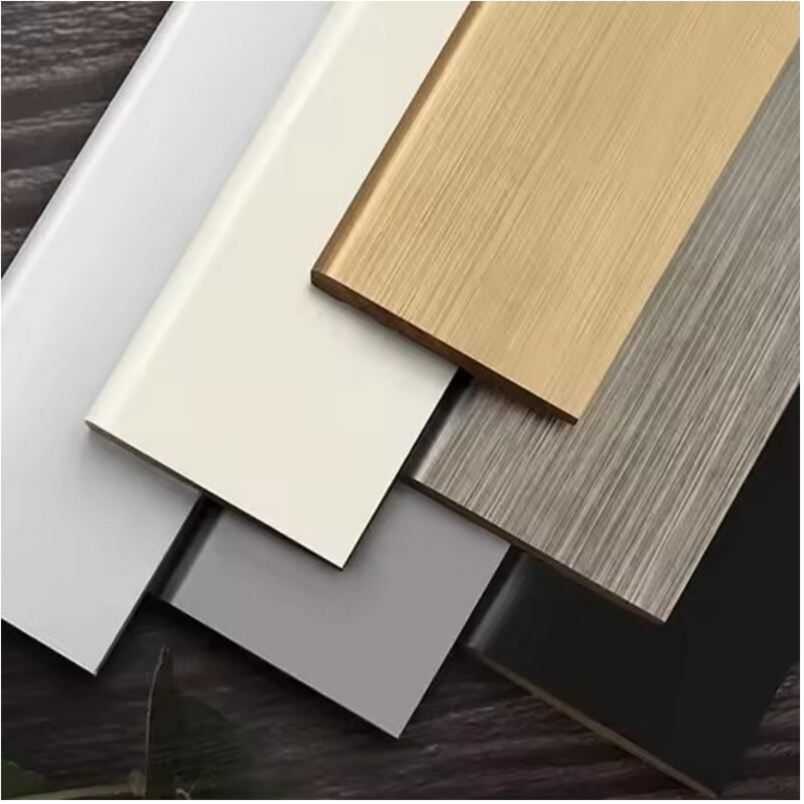Factory Direct Price Modern Waterproof White Primed Wooden Skirting Board