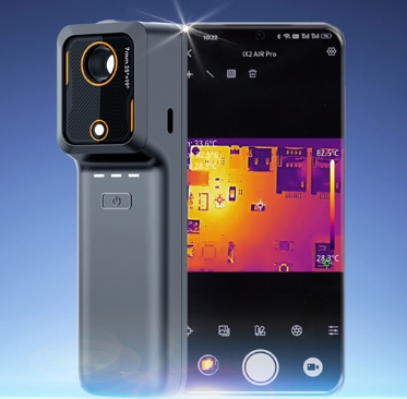 High-Resolution Wireless Handheld Thermal Camera with 256×192 Sensor, Ai Super-Resolution, and WiFi/Bluetooth Support