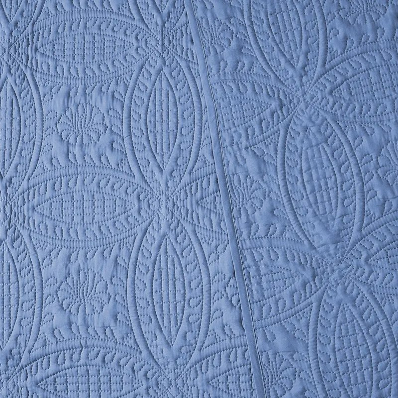 High Quality Colchas 3PC Microfiber Patchwork King Size Elegant Embossed Quilt Bedding Bedspread