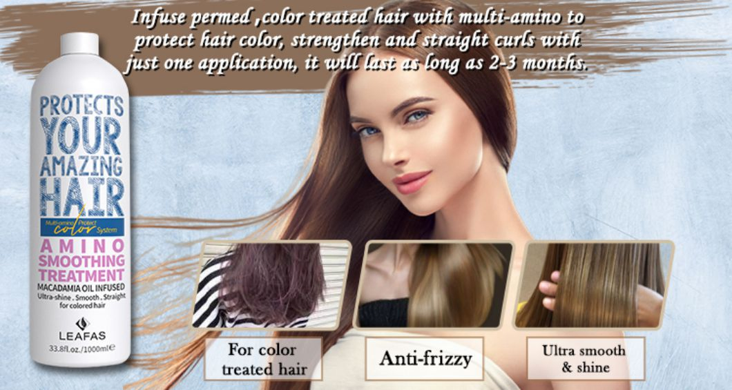 1000ml Amino Smoothing Treatment Protect System Hair Straightener