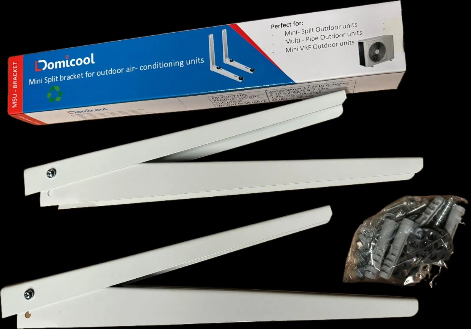 Кронштейн для кондиционера наружный, стальной