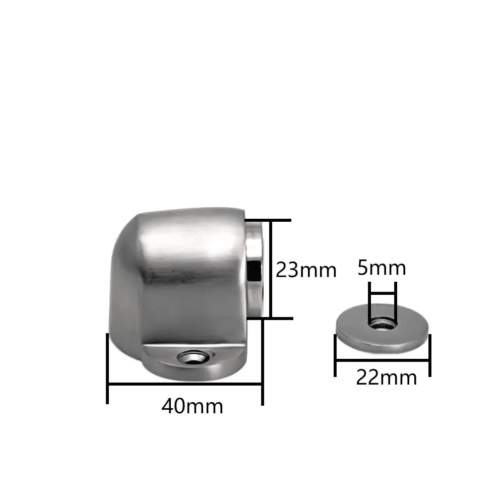 Made in Chinese Zinc Alloy Magnetic Door Plug Wall Protector Door Stopper