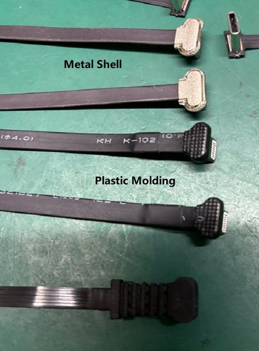 Customized Ultra Thin USB Extension Cable with Silicone Molding OEM ODM Flat Ribbon Data Cords for Ultra Thin USB Connections