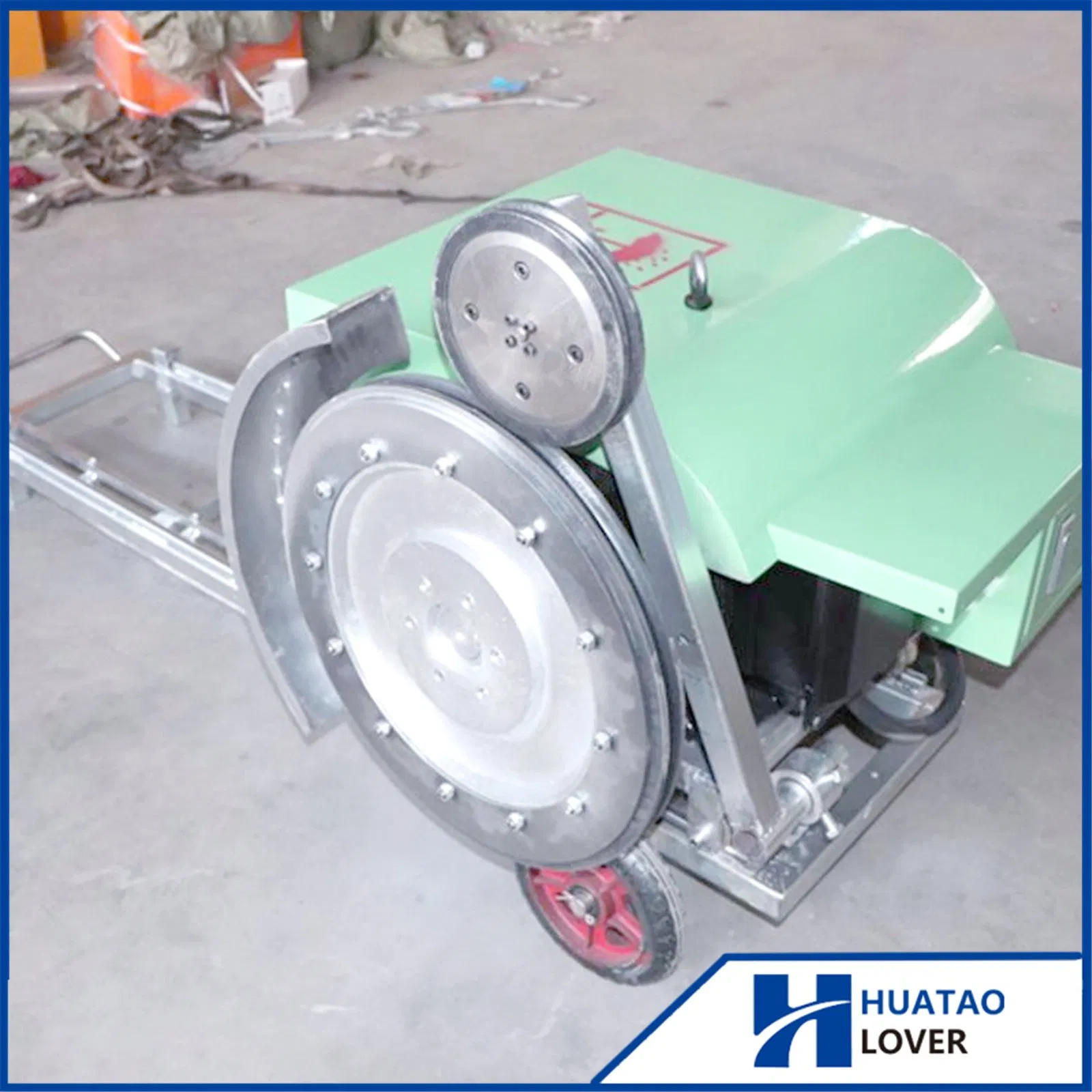 Low-Power Portable Track Wire Saw Machinen USD to Concrete Cutting